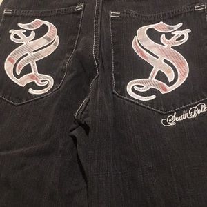 Southpole embroidered jeans